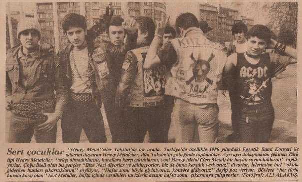 Türkiye'de Ağır Müzik - Cumhuriyet Gazetesi (05.03.1984) - Adnan Alper Demirci